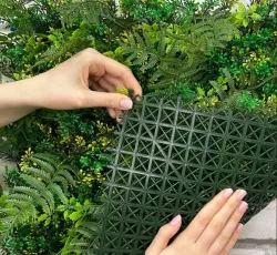 Искусственная трава модульная A-175 Ferns 50*50 см