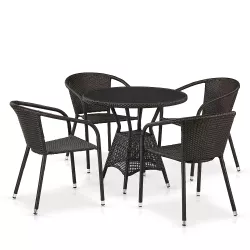 Набор 4+1 T707ANS/Y137C-W53 4 Pcs Brown
