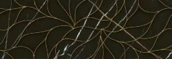 Декор Black & Gold Struttura ректификат