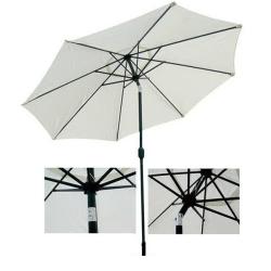 Зонт солнцезащитный Верона бежевый с наклоном 270 см