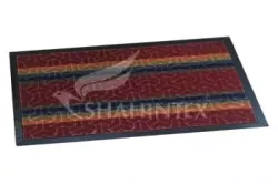 Коврик придверный LUX SHAHINTEX multi-color 60*90 бордовый