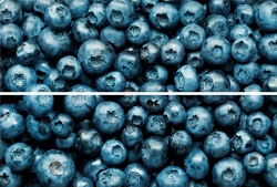Панно стеклянное Beveled Tile Blueberry