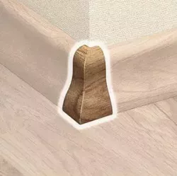 Угол наружный для плинтуса Korner Perfecta 3-М