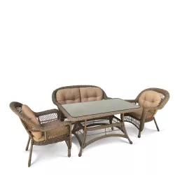 Набор мебели с диваном T130Bg/LV520BB-Beige/Beige