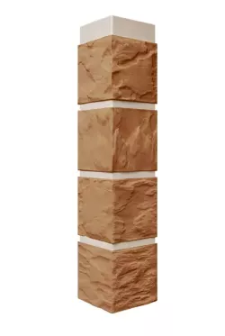 Наружный угол Камень терракотовый