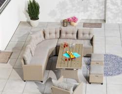 Набор мебели с диваном AFM-373B Beige