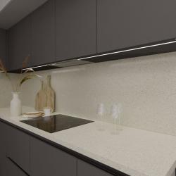 Столешница FS041 B1/1 Сонора беж 3000*600*38 мм 1 завал матовая