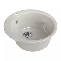 Мойка кухонная MaxStone MS-20 бежевый металлик