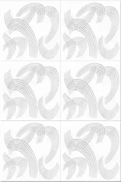 Kindecor 0834 Плитка белая