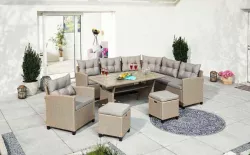 Набор мебели с диваном AFM-373B Beige