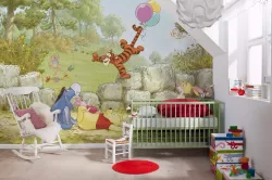 8-460 Winnie Pooh Ballooning