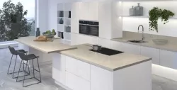Столешница 922Т Афины 3050*600*38 мм 1 завал R матовая