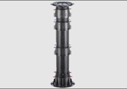 Регулируемая опора Buzon с корректором уклона DPH-10-PH5 545-740 мм