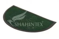 Коврик придверный влаговпитывающий SHAHINTEX МХ10S 40*60 (полукруглый) зеленый