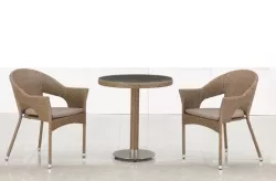 Набор мебели 2+1 T601/Y79B-W56 Light Brown 2Pcs
