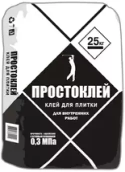 КРЕПС Клей для плитки Простоклей (25 кг)