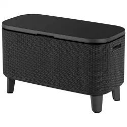 Стол-бар холодильник Bevy Bar Large Cool Bar графит