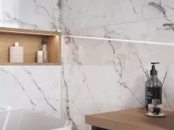 Керамогранит Crema A17420 белый полированный ректификат