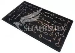 Коврик придверный резиновый с покрытием SHAHINTEX 40*60 SH09 золото