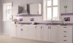 Панно стеклянное Beveled Tile Frozen berries