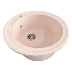 Мойка кухонная Gama Stone GS1 бежевый 328