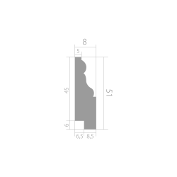 Молдинг Trim 0002A i