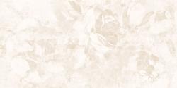 Настенная плитка Fresco рельеф цветы светло-бежевый C-FRL302D