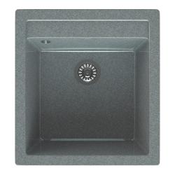 Мойка кухонная MaxStone MS-10 темно-серая