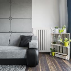 Экран радиатора реечный Deluxe 90*60 Ясень белый v533065