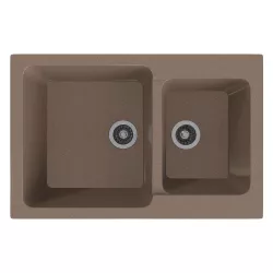 Мойка кухонная Gama Stone GS13 терракот 307