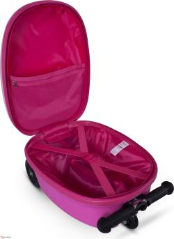 Самокат-чемодан Фламинго