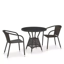 Набор 2+1 T707ANS/Y137C-W53 2Pcs Brown