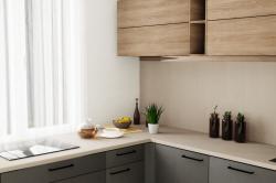 Столешница FS013 S4/1 Агат 3000*600*38 мм 1 завал матовая