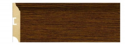 Плинтус МДФ Smartprofile 3D Wood 82 шоко