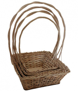 Корзина для цветов Классик квадратная