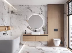 Керамогранит Crema A17420 белый полированный ректификат