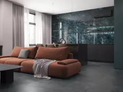 Керамогранит Inverno A17438 синий полированный ректификат