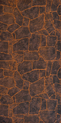 Текстурные стеновые панели Мдф Камень темно-коричневый Бутан