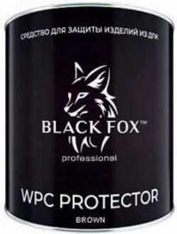 Масло Black Fox WPC Protector для террасной доски коричневое