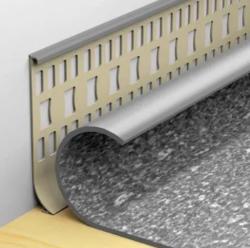 Плинтус для линолеума светло-серый ПЛв-002