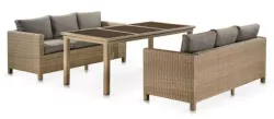 Набор мебели 2+1 T365/S65B-W65 Light Brown