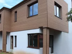 Фасадная панель Holzhof коричневая