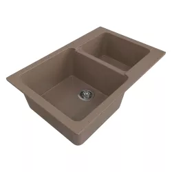 Мойка кухонная Gama Stone GS13 терракот 307