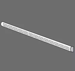 Palace Greca White 118305 бордюр-карандаш