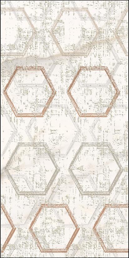 Изображение Керамическая плитка Azori Декор Apulia Oro Hexagone 