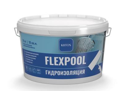 Изображение Паркетная химия Kiitos Мастика гидроизоляционная Kiitos Flexpool 14 кг 