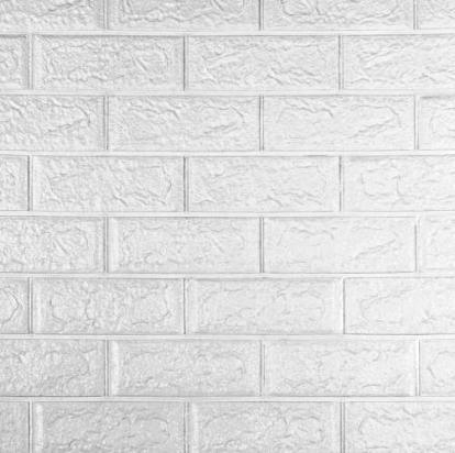 Изображение Стеновые панели Самоклеящиеся Кирпич белый CL-Wh 