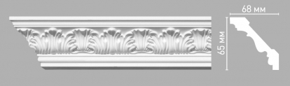 Изображение Строительные товары Потолочный плинтус Карниз (плинтус потолочный) 95018 с орнаментом 