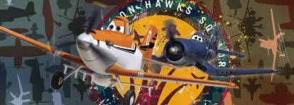 Изображение Обои Komar 1-464 Planes Squadron 