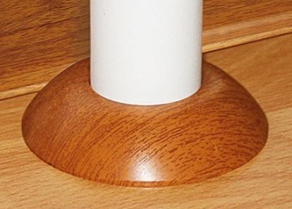 Изображение Плинтус Идеал Пластиковый обвод для труб 1/2 дюйма 